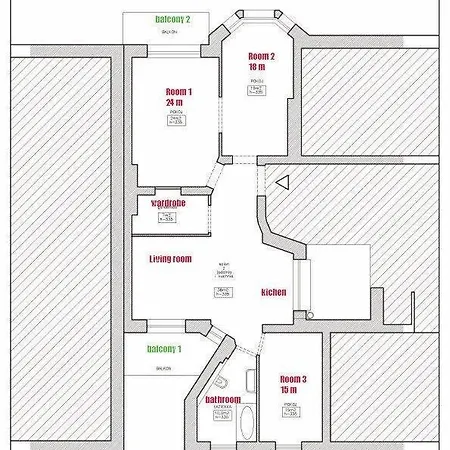 Apartment Art & Design 4 In City Center Breslau